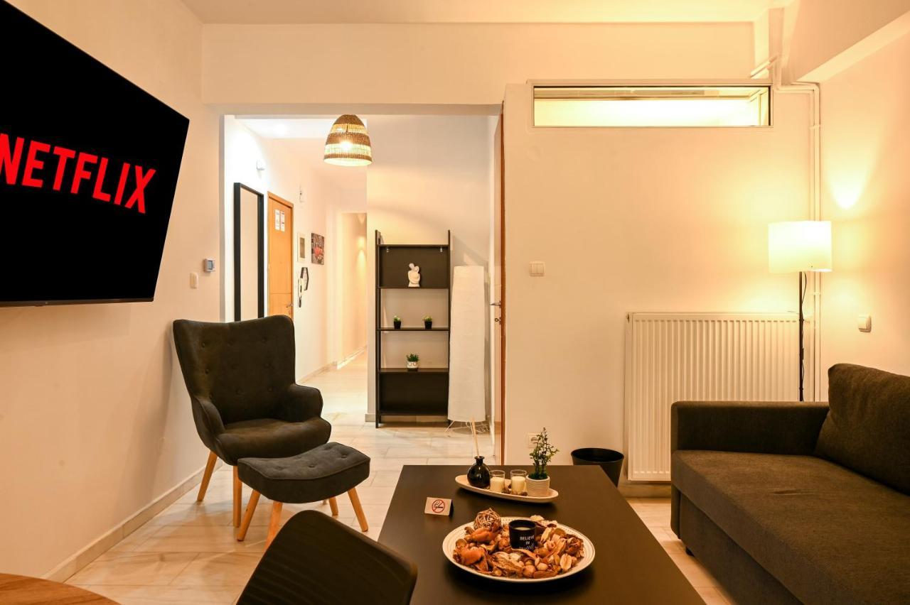 Thessaloniki Center Modern Apartment Ngoại thất bức ảnh